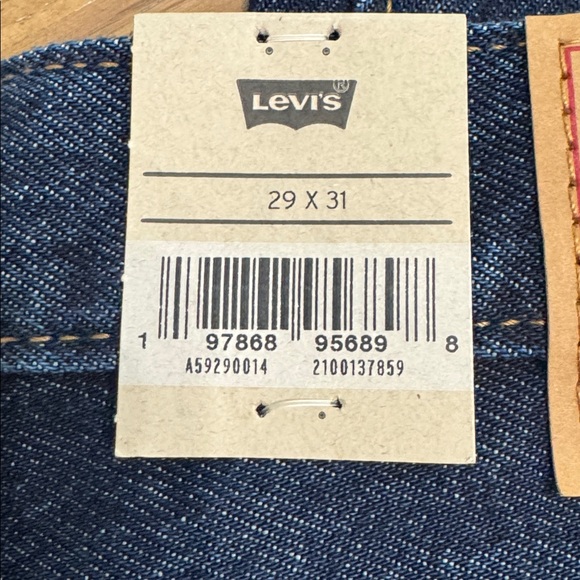 Levi's Indigo Denim Jeans - Picture 10 of 10